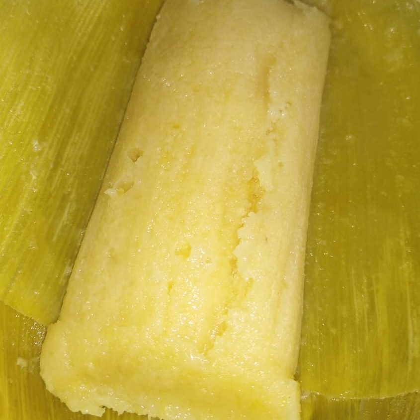 Tamal de Elote Dulce