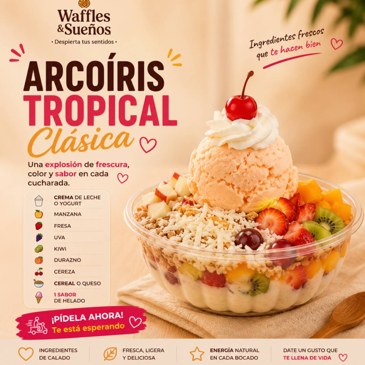 Arcoíris Tropical Clasica