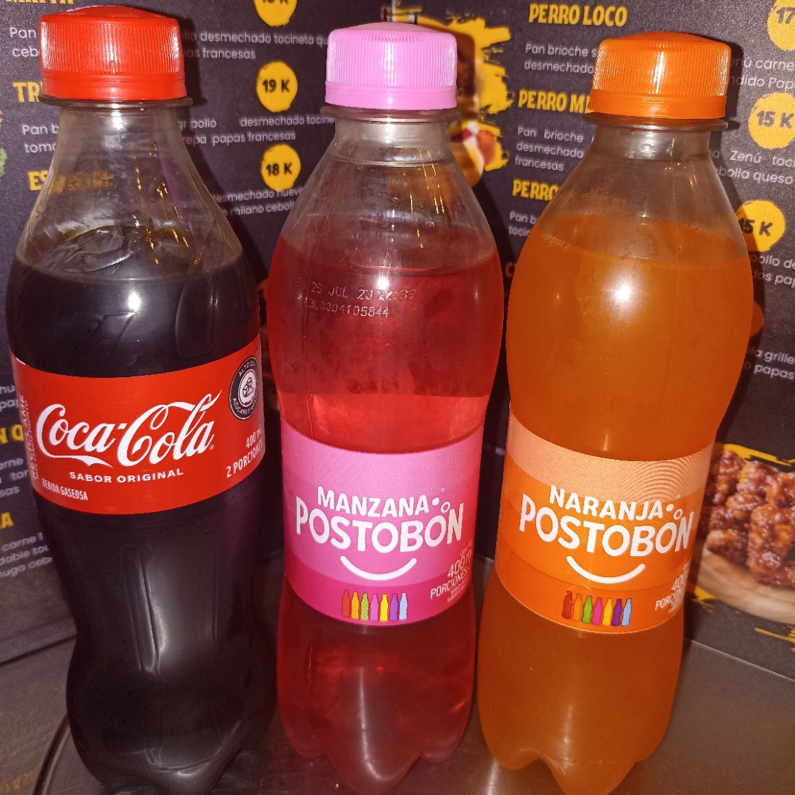 Gaseosas p400 ml