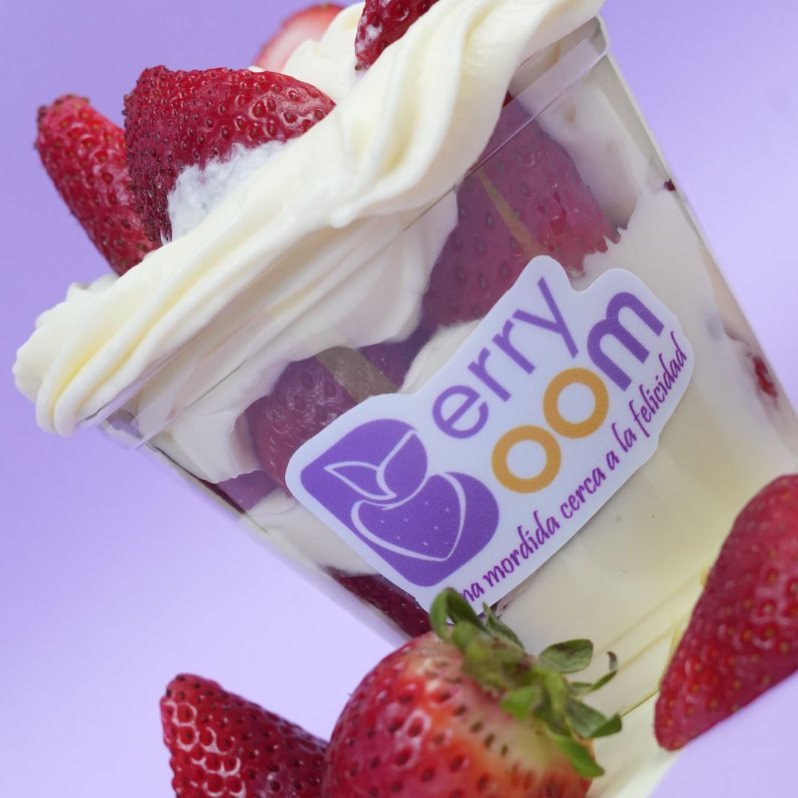 Fresas con Crema Tamaño M