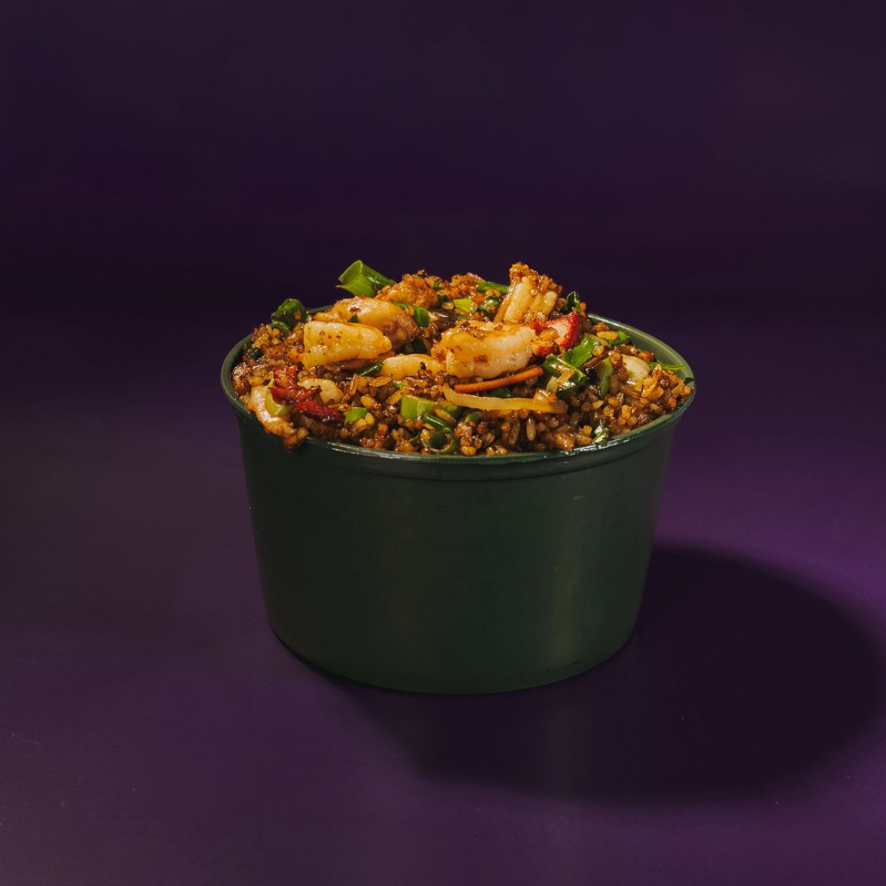 Entero de Arroz con Camarones