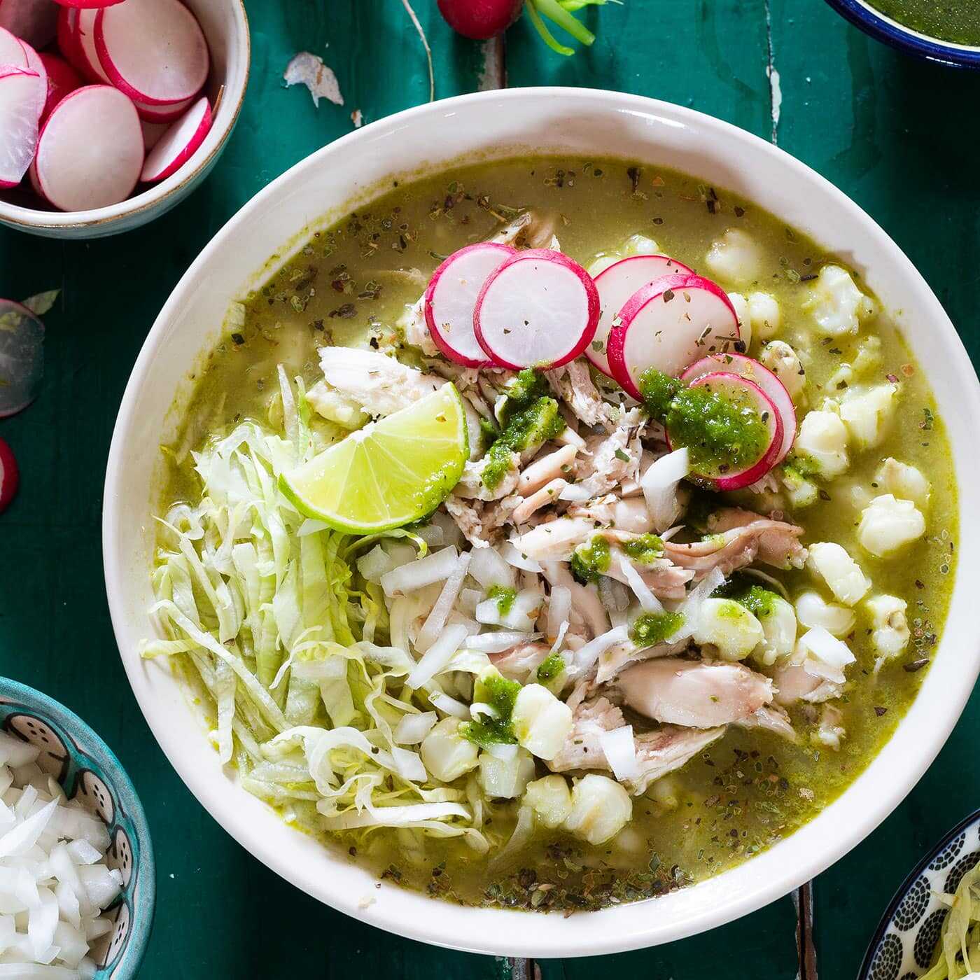 Pozole Verde de Pollo 500 Ml
