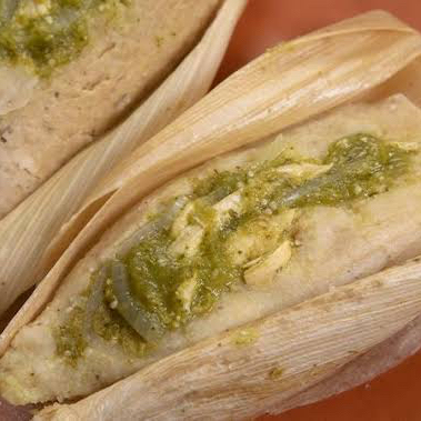 Tamal Verde de Pollo
