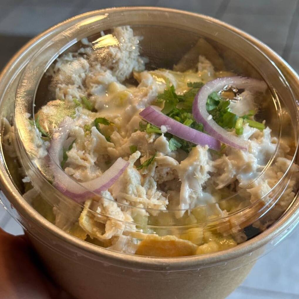 Chilaquiles Verdes Bistec.