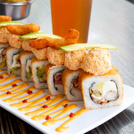 Sushi Camarón Roll 6pzs