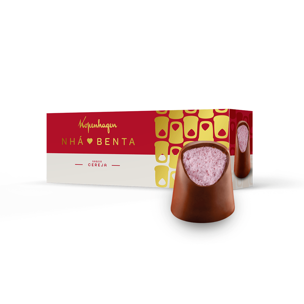 CONTÉM: 3 Wafers com marshmallow sabor cereja, coberto com chocolate ao leite.<br/>