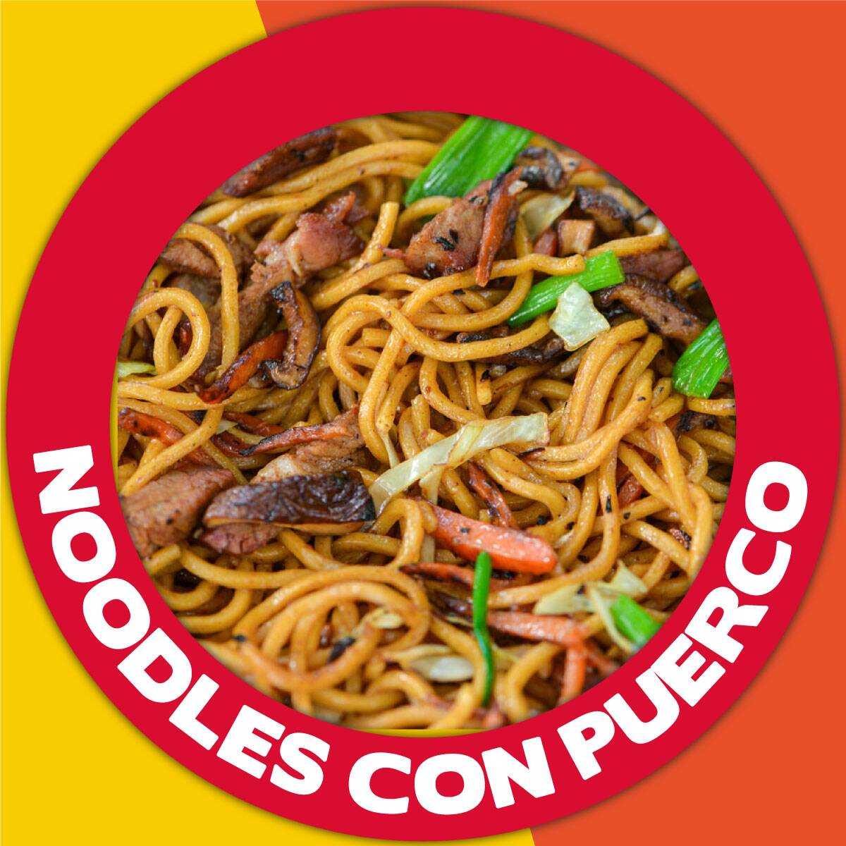 Noodles con Cerdo