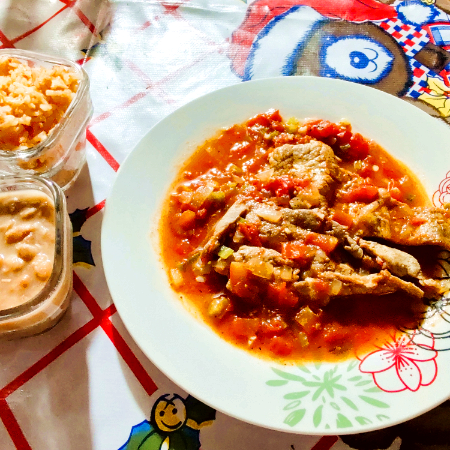 Bistec a la Mexicana