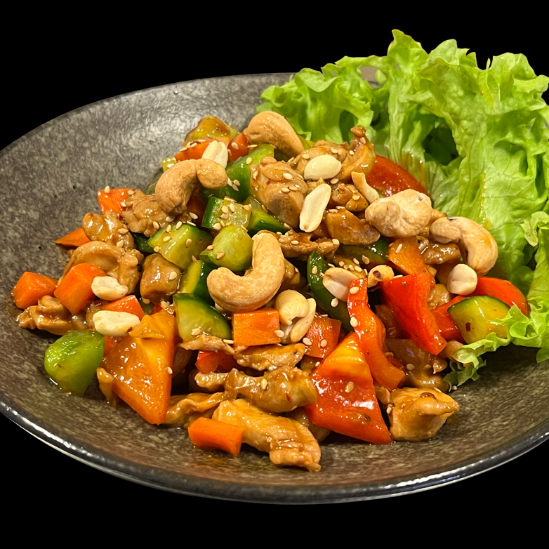 Pollo Kung Pao Picante