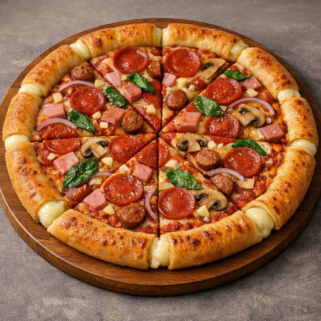 Pizza Grande Orilla Rellena de Queso Clasicas