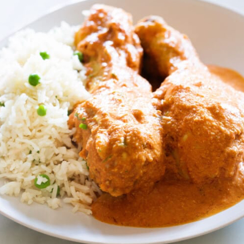 1/2 Pollo Encacahuatado