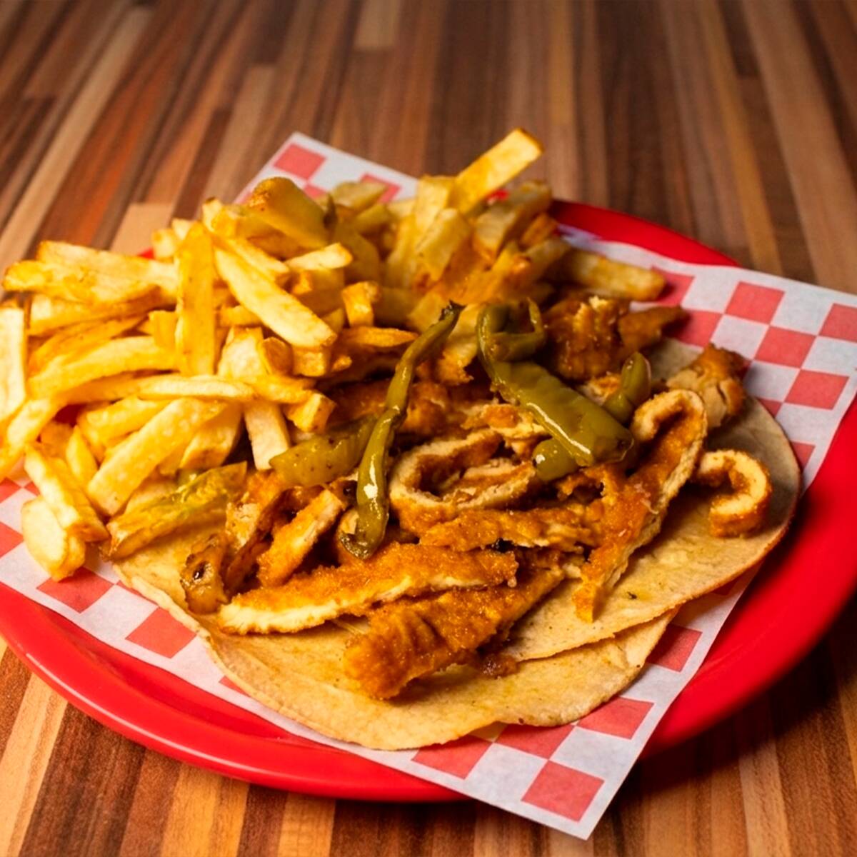 Taco Milanesa de Pollo