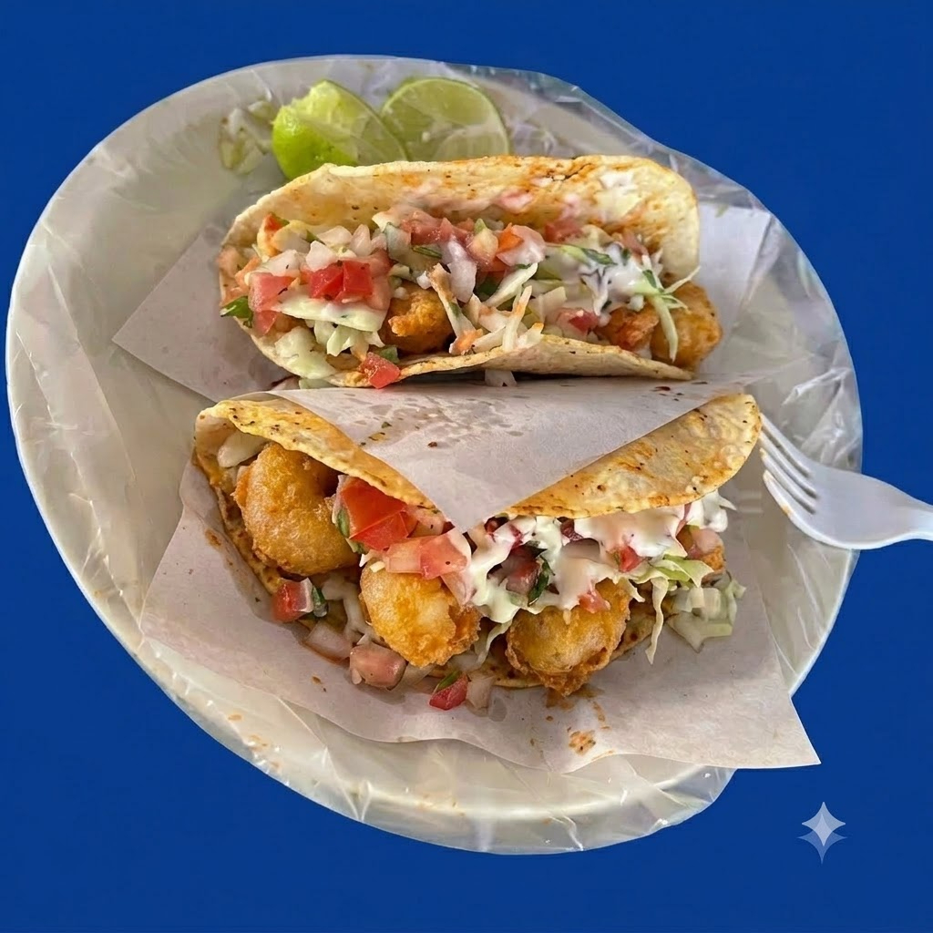 Taco de Camarón Capeado