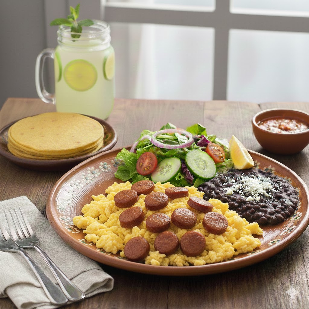 Huevos con Salchicha