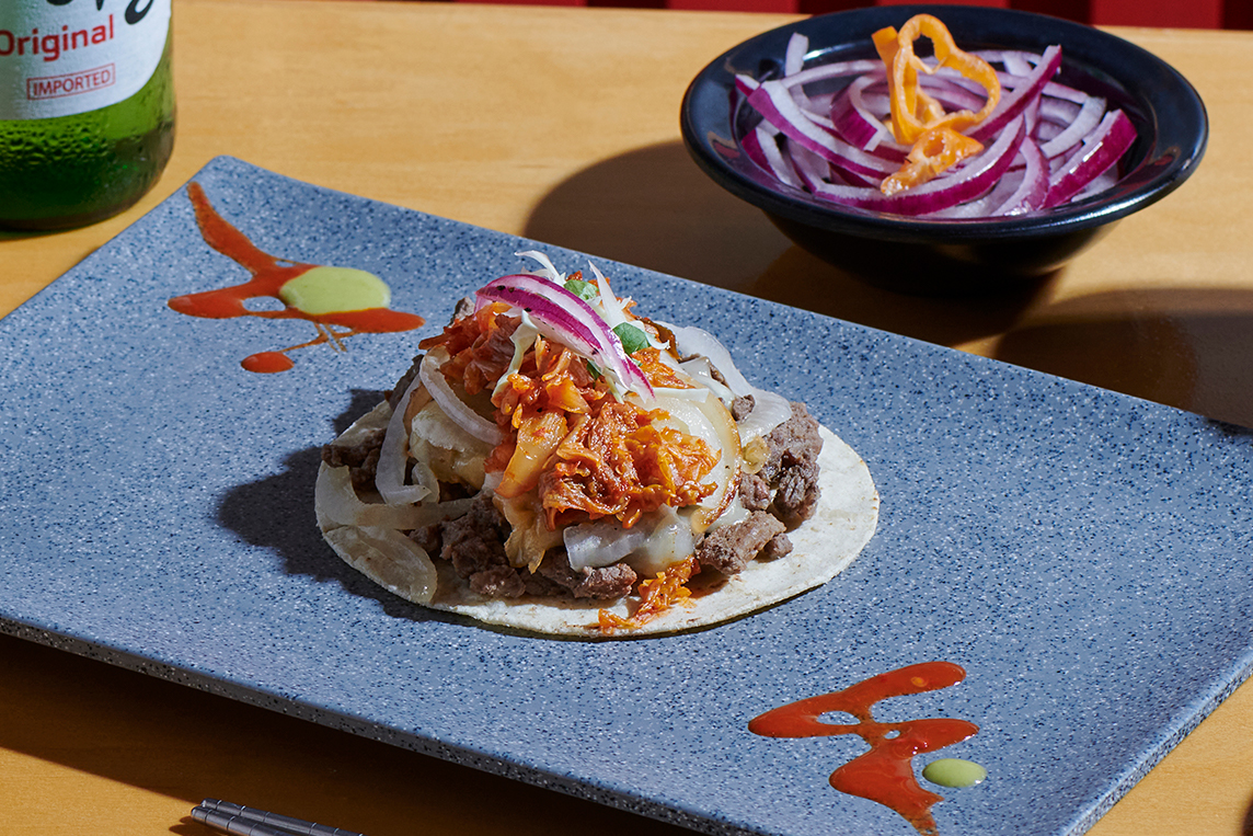 Taco Encebollado
