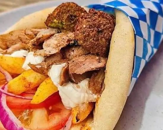 Gyro de Falafel y Res