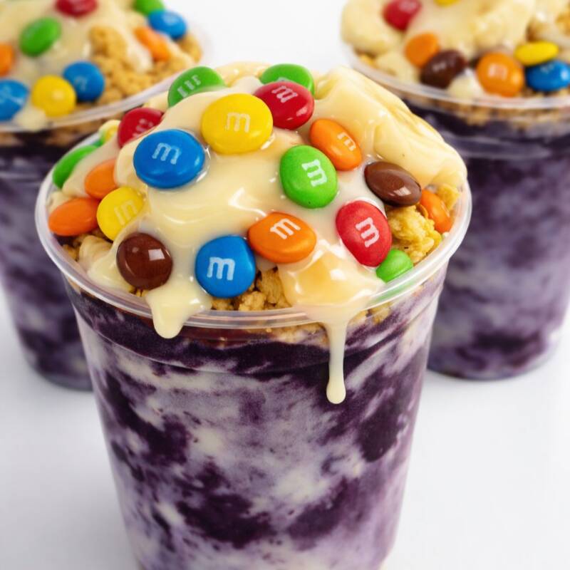 São 2 copos de 500 e um copo de 400 ml