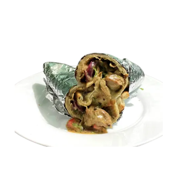 Cream Chicken Burrito