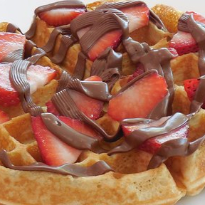 FresaNella Waffle