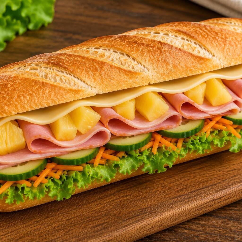 Baguette Hawaiana