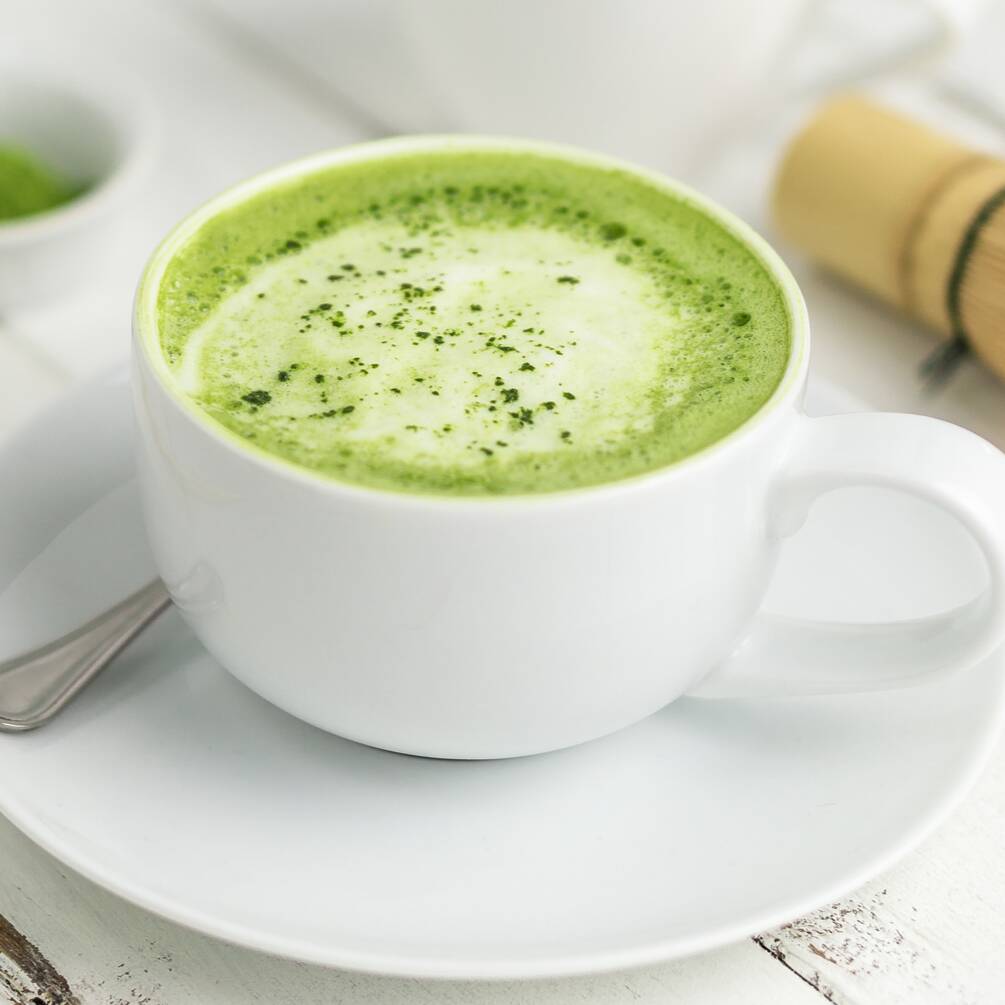 Matcha caliente