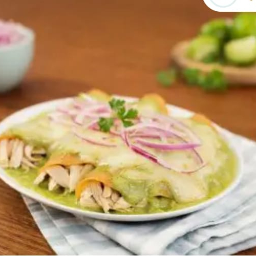 Enchiladas suizas+bebida