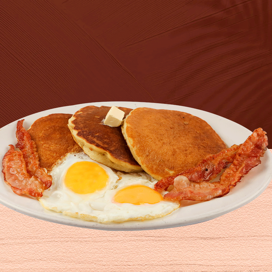Hot Cakes Americanos Huevos(Estrellados) C