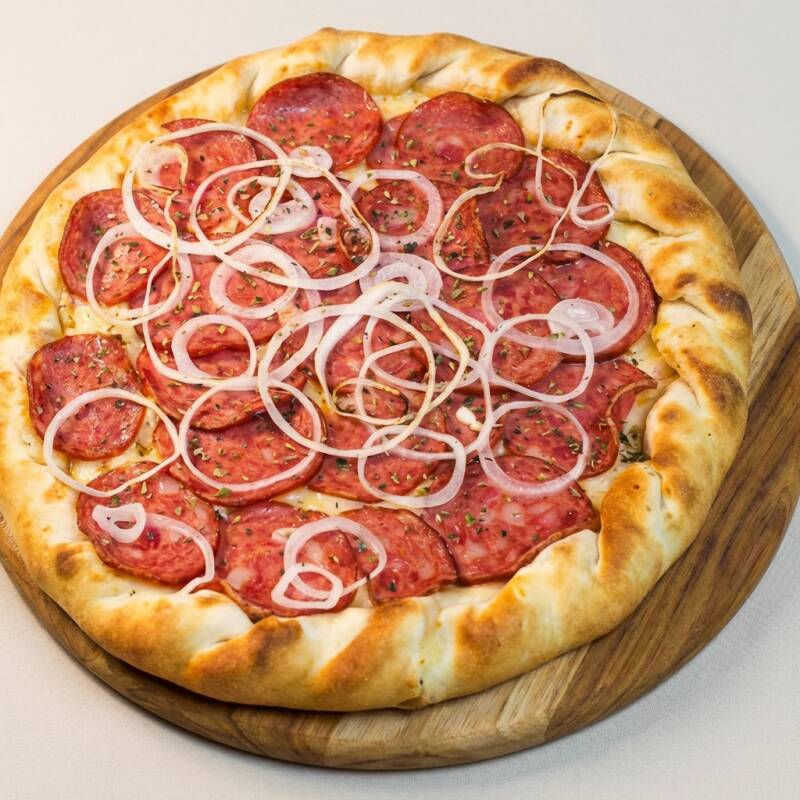Uma Pizza de 25cm mais vendido do Oren