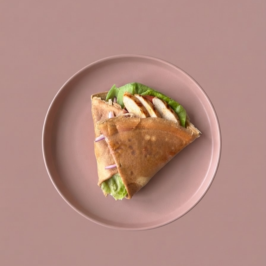 Crepa de Pollo a la Plancha