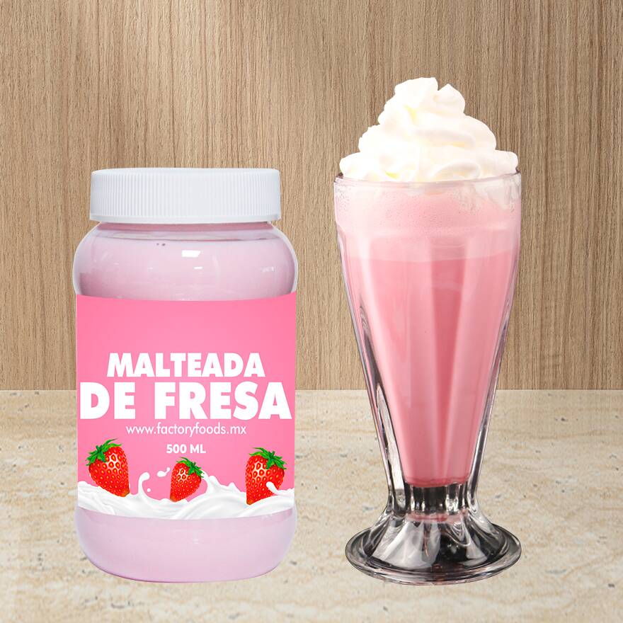 Malteada De Fresa 500 ml