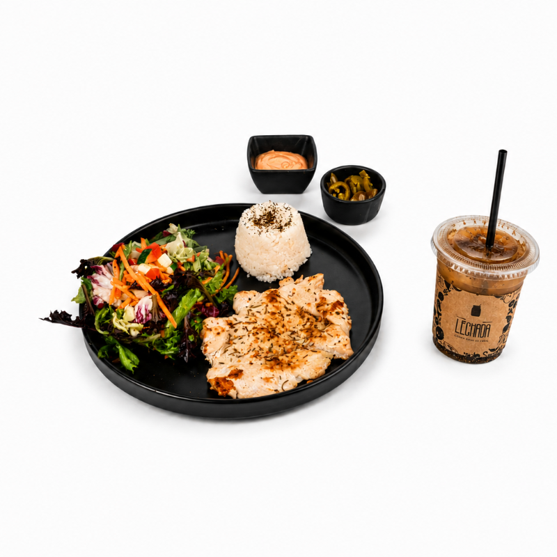 Combo Pechuga a la Plancha + Agua Limon Chia