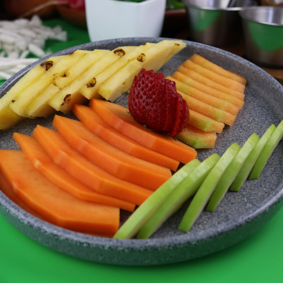 Plato con Fruta
