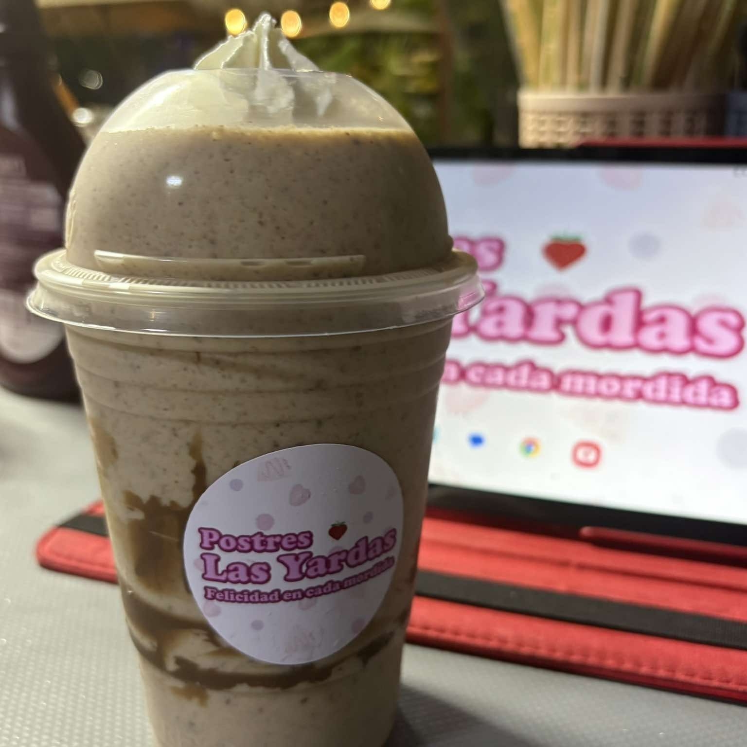 Frappé de Mazapán