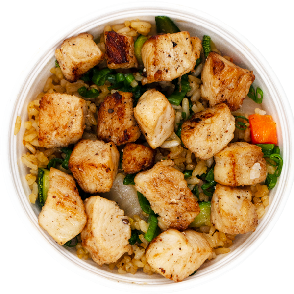 Yakimeshi con Pollo