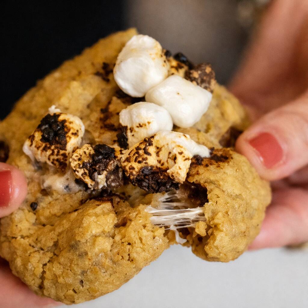 Smores Cookie, New York Style