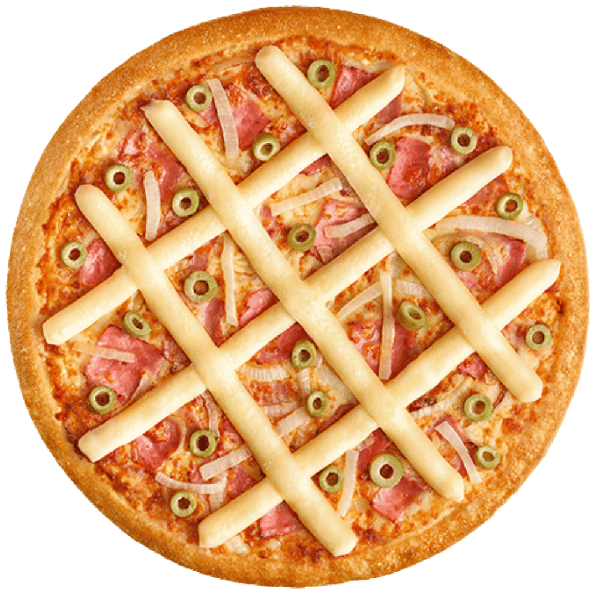 Todo dia uma pizza em promoção: Seg. Corn&Bacon, Ter. Brasileira, Qua. Calabresa, Qui. Queijo Hut