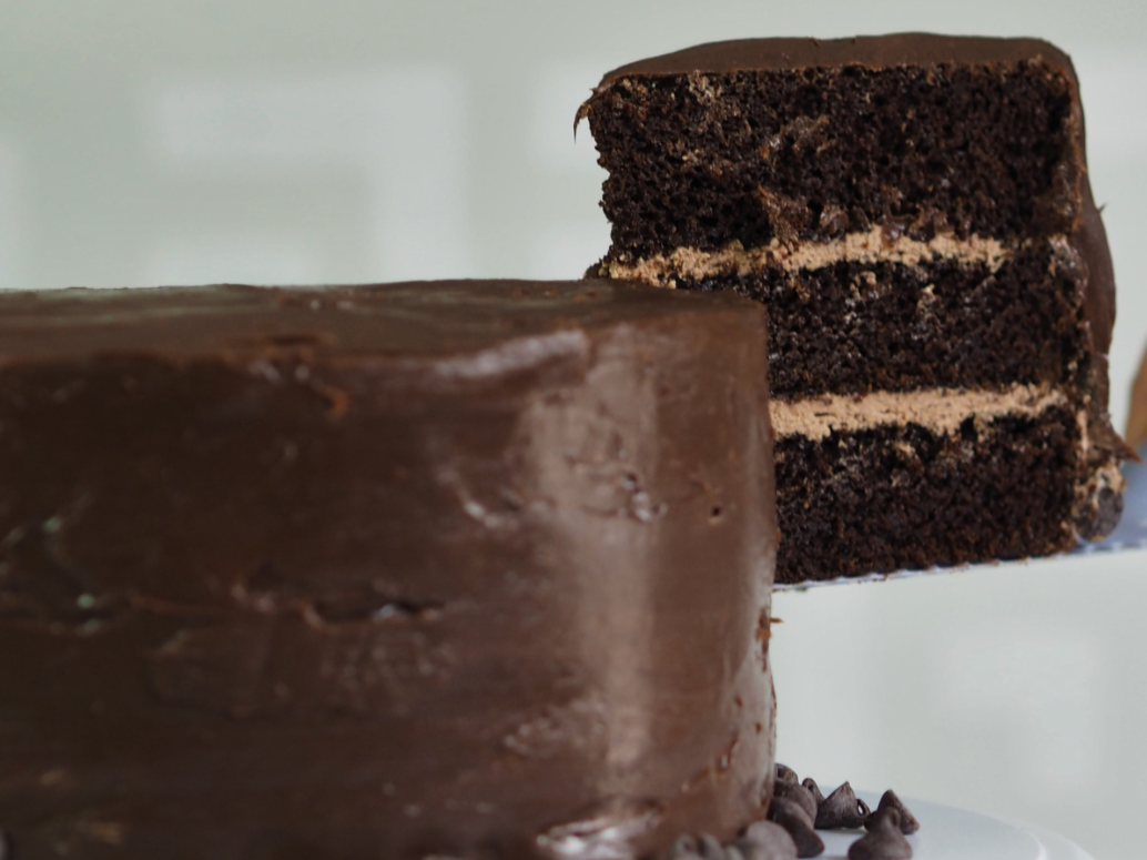 Rebanada Pastel de Chocolate