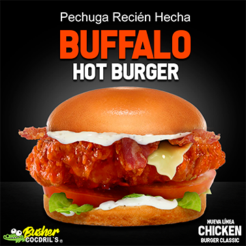 Hamburguesa Buffalo Hot Burger