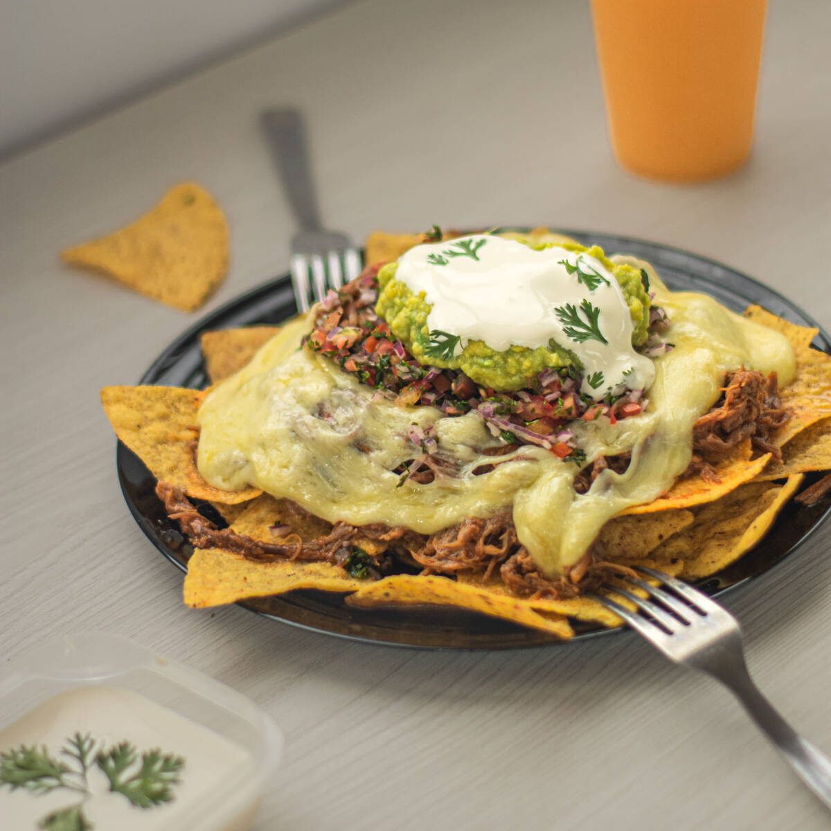 Nachos con Carne