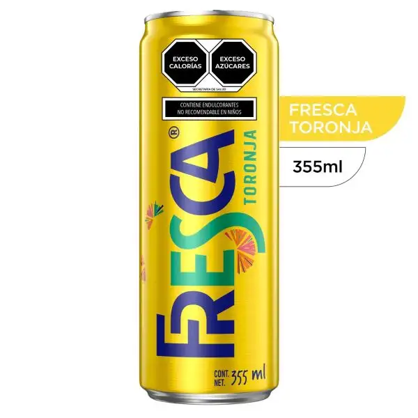 Fresca sabor toronja lata