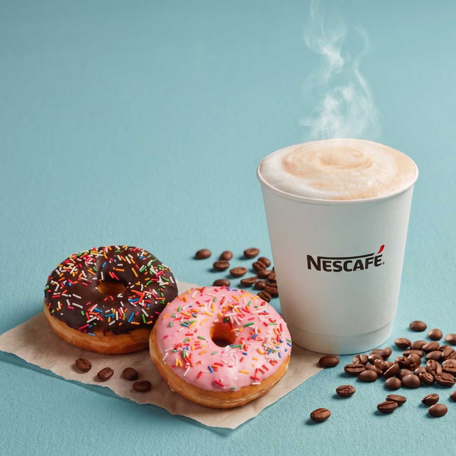 2 Donas + Café Americano