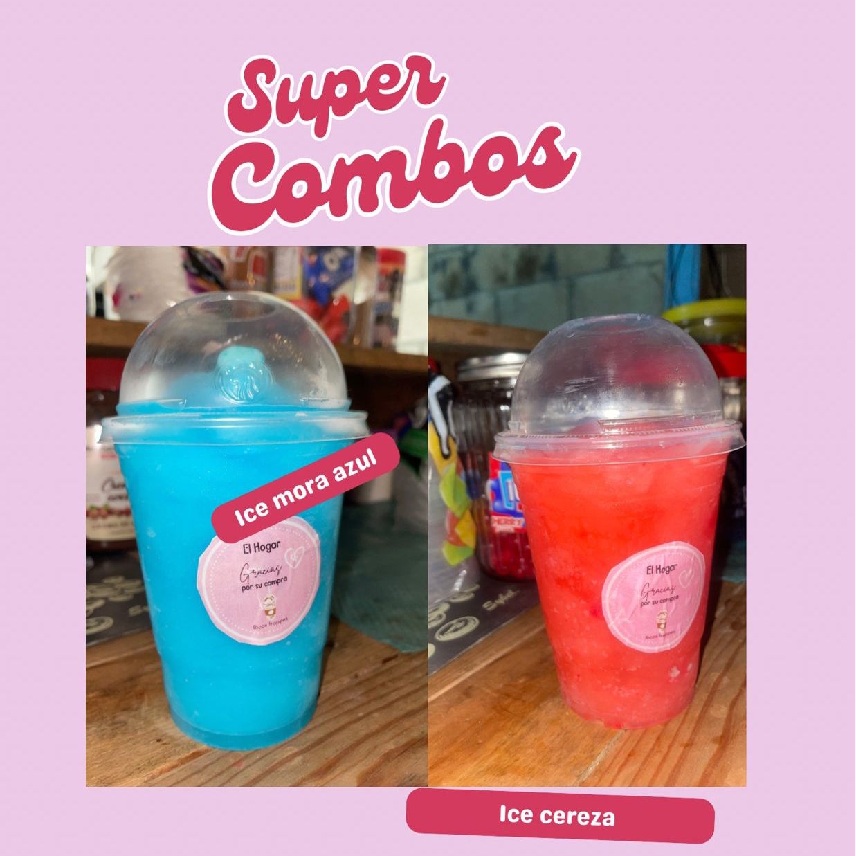Ice Mora Azul y Cereza