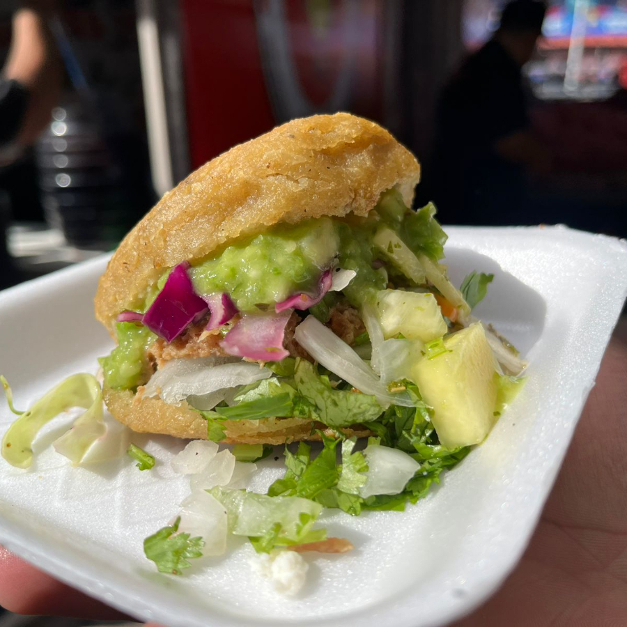 Gordita de Carne al pastor
