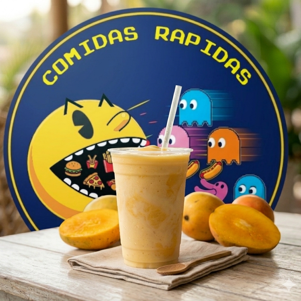 Jugo de Mango en Leche