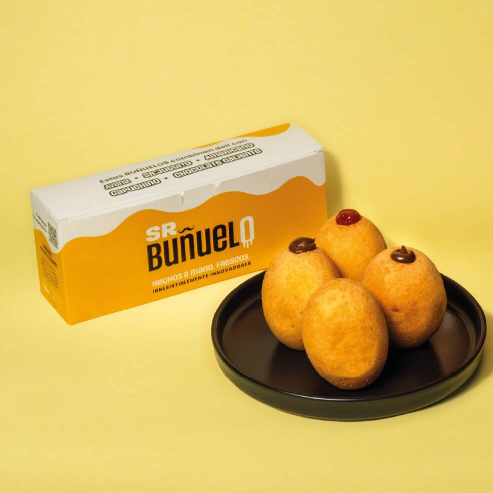 Caja X 4 Buñuelos Mixta
