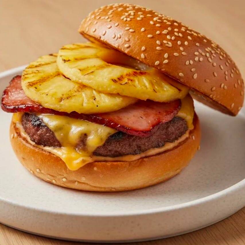 Hamburguesa Hawaiana