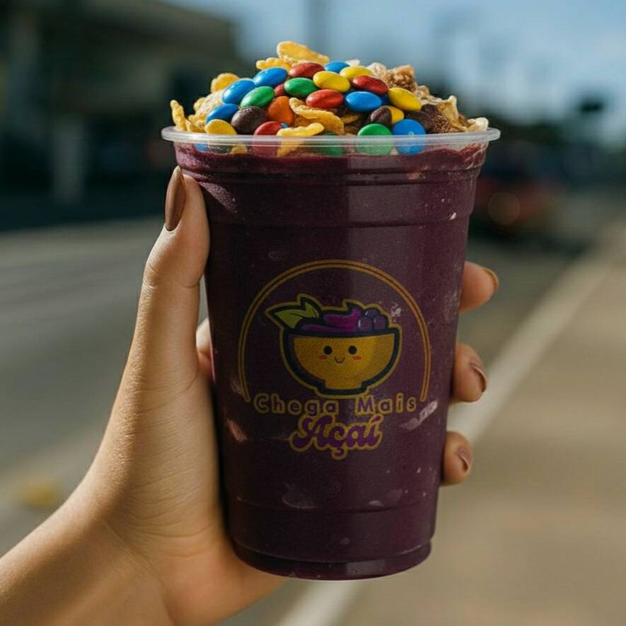 Experimente nosso delicioso açaí e monte da forma que você deseja. Escolha até 4 maravilhosos adicionais sem pagar a mais por isso! Obs: Não enviamos os acompanhamentos separados. Obs: Foto ilustrativa. #acai #acainutella #Nutella #Ninho #doces #sorvetes