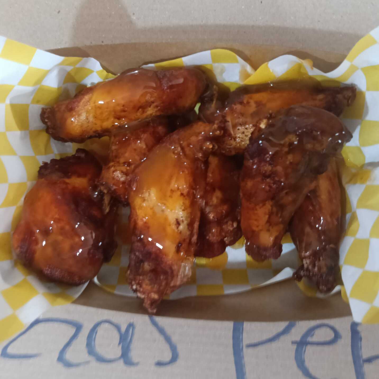 Alitas 7pzs BBQ