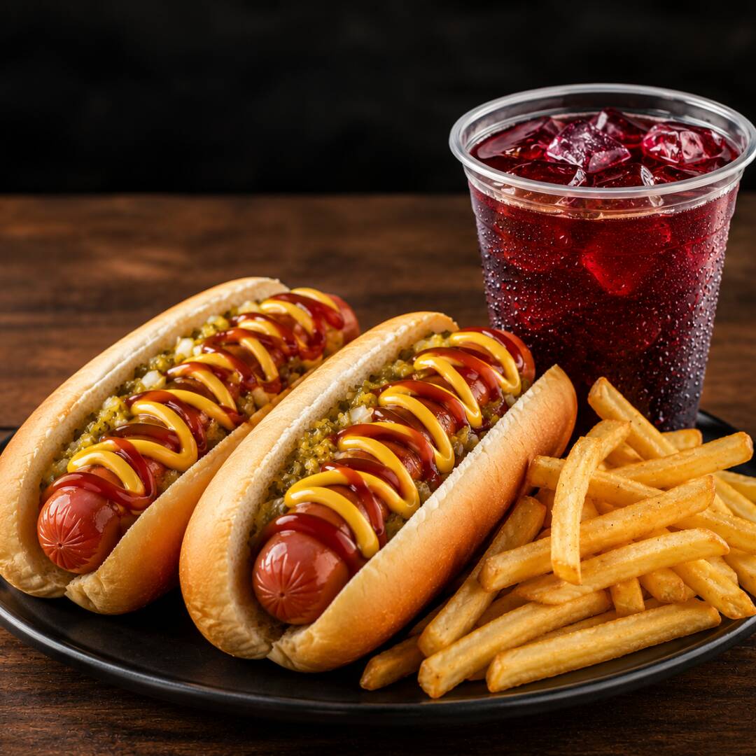 Combo de 1 Hot Dogs + Agua de Jamaica 475 ml