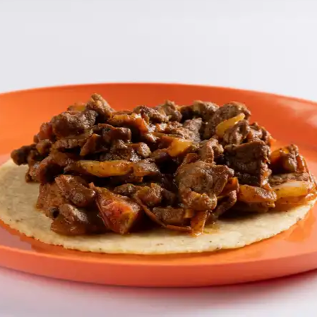 Taco Hígado Encebollado
